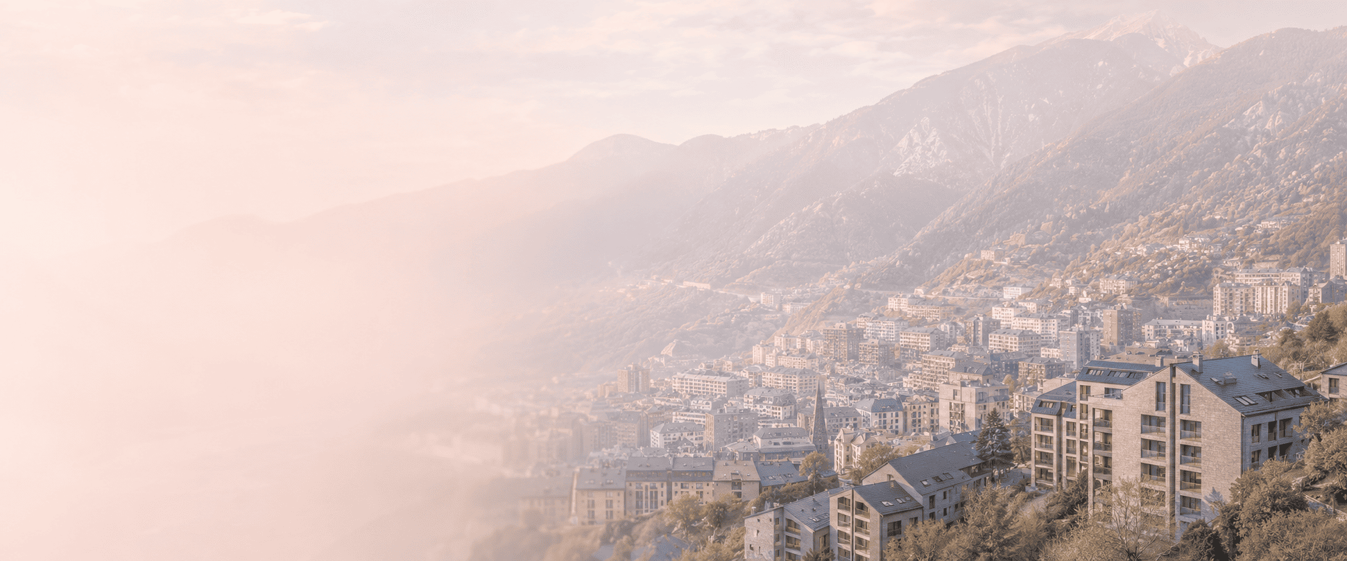Vista panoràmica d'Andorra